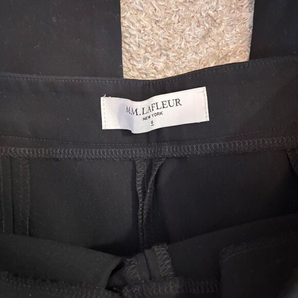 M.M. LaFleur Black Foster Pant - size 6 - Picture 5 of 6
